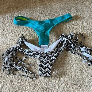 Bundle of Forever Young Bikini Bottoms Size Small